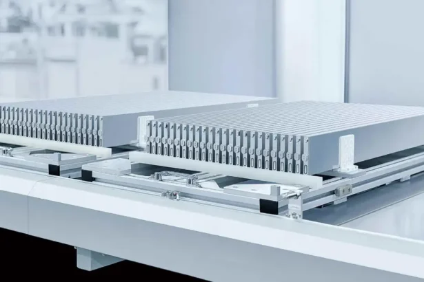 BYD's new fast electric car charging station with advanced Blade Battery technology.