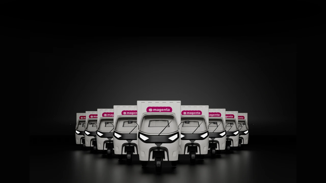 Electric cargo truck by Tata Motors Magenta Mobility for sustainable logistics.