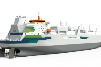 Wärtsilä's ship emissions reduction technology tested on Clipper Eris in Singapore in February 2025.