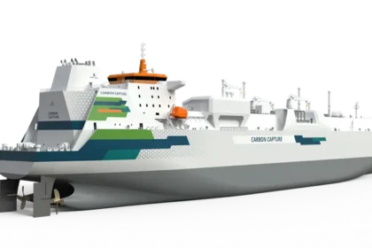 Wärtsilä's ship emissions reduction technology tested on Clipper Eris in Singapore in February 2025.