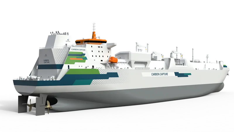 Wärtsilä's ship emissions reduction technology tested on Clipper Eris in Singapore in February 2025.