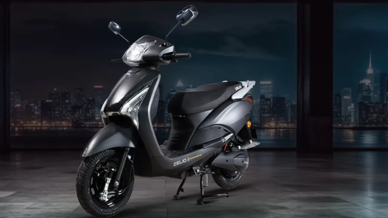 Electric scooter from Zelio E Mobility for urban commuting.