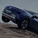 Electric Tata Harrier SUV with safety tech and long-range capability in India